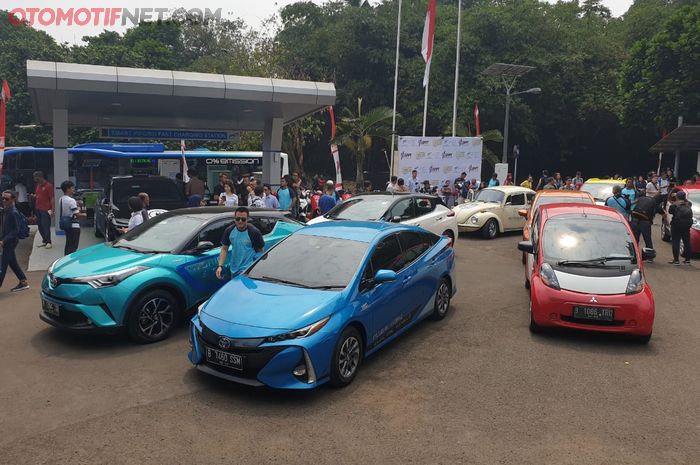 Tutup Rangkaian Indonesia Electric Motor Show 2019, BPPT Gelar Konvoi Bebas Polusi