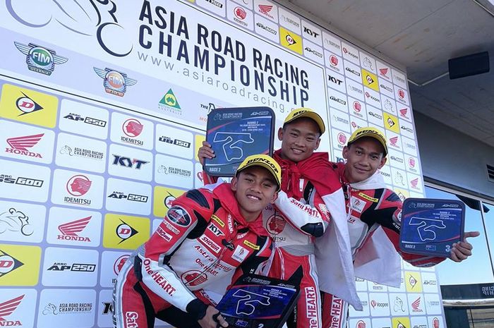 Indonesia kembali sapu bersih Race 2 kelas AP250 di ARRC Australia 2018