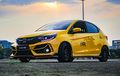 Honda Brio Satya Ngotot Pakai Body Kit Ala Civic Type R dan Knalpot Valvetronic