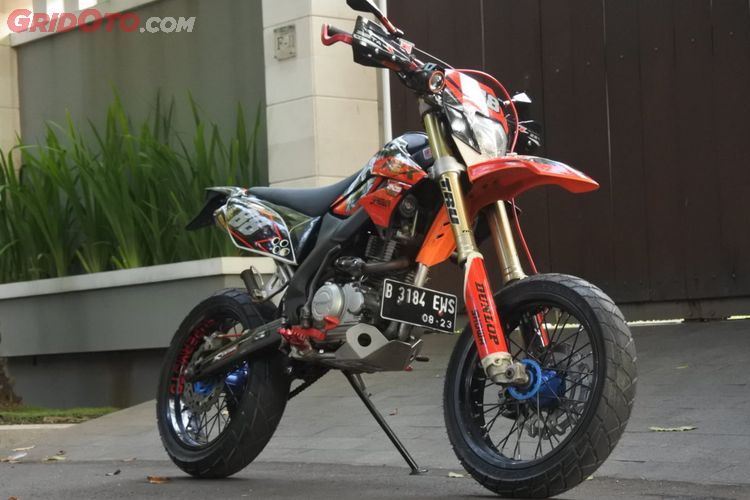 Klx bf supermoto modif on sale