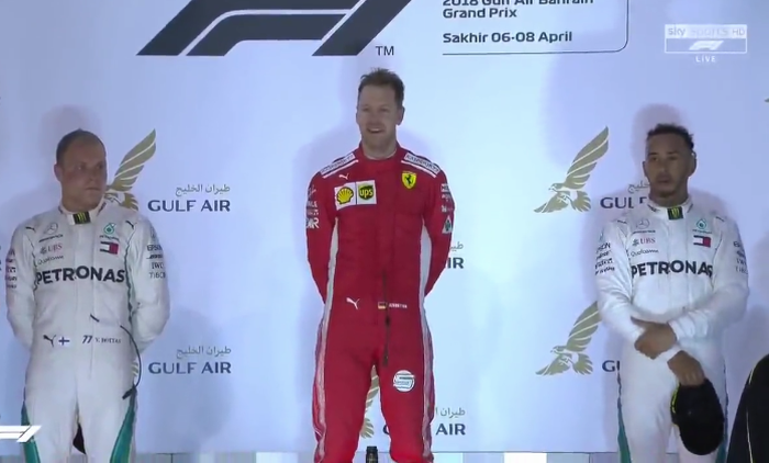 Mercedes hanya bisa mengantar Valtteri Bottas dan Lewis Hamilton di podium kedua dan ketiga GP F1 Bahrain