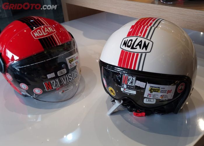 Helm nolan retro outlet
