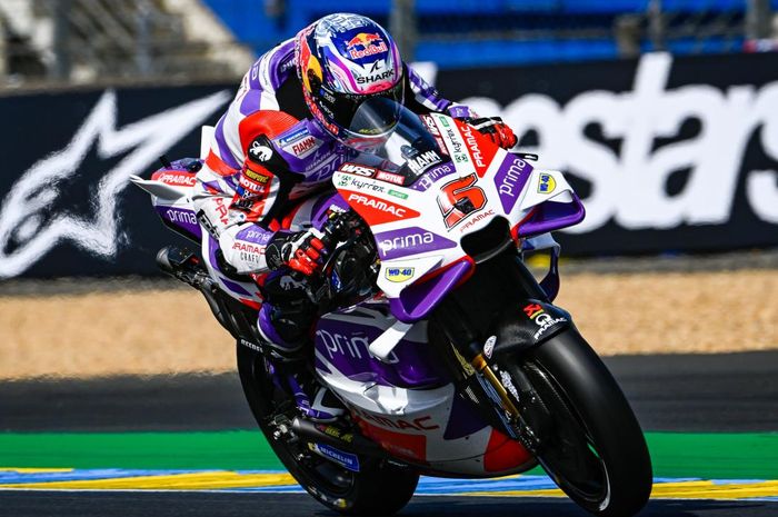 Johann Zarco memimpin sesi warm up MotoGP Prancis 2023