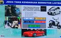Spesial nih, Khusus Pelat Nomor Kendaraan Listrik, Ada Lis Birunya
