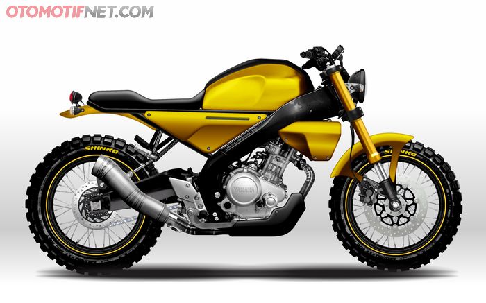 Yamaha XSR155 Bratz Style
