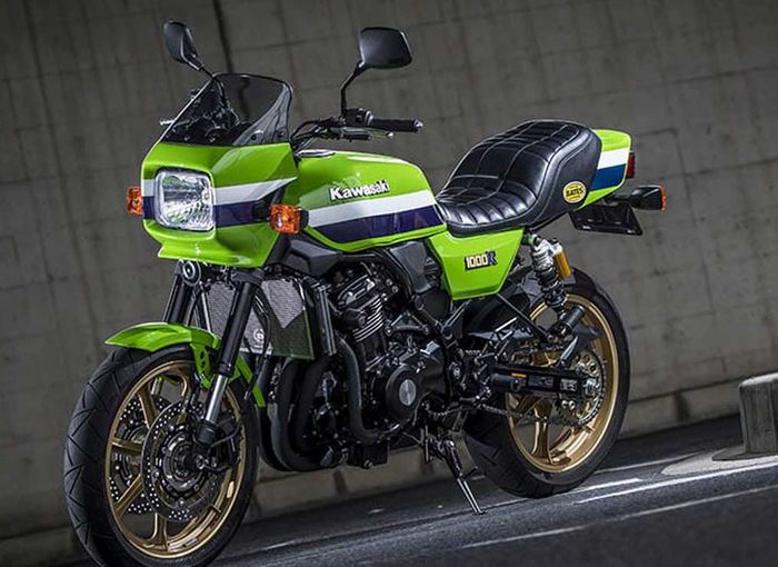 Kawasaki Z900RS Cafe bergaya lawas