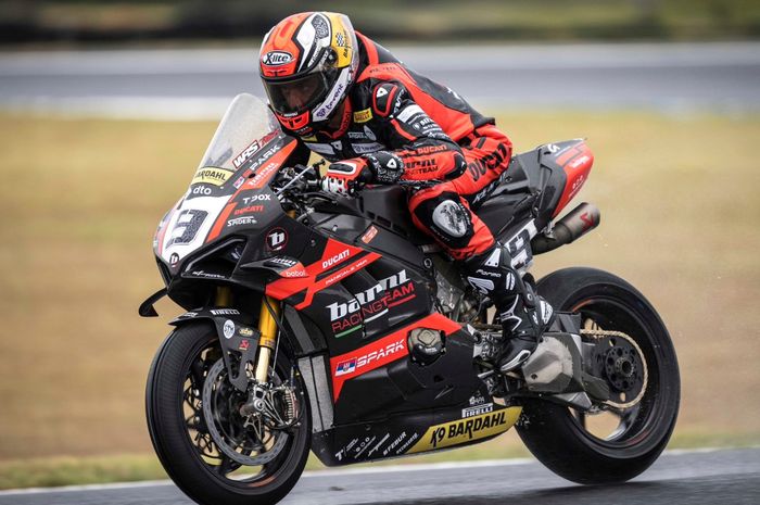 Danilo Petrucci kaget dengan kerasnya sprint race di WorldSBK