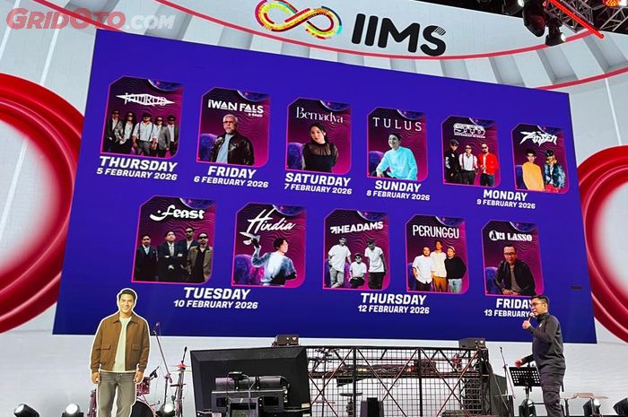 Deretan musisi Tanah Air yang bakal manggung di IIMS Infinite Live