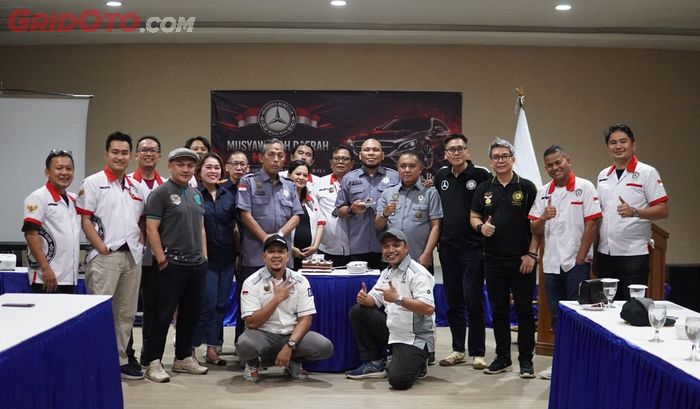 Prosesi Musda MB Club Bekasi Raya  dipimpin oleh tim SC dan OC MB Club Ina