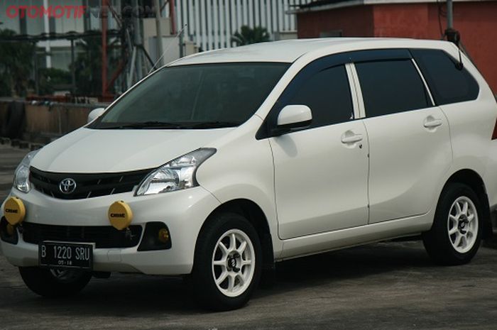 Toyota Avanza E 2013 mencangkok rally look