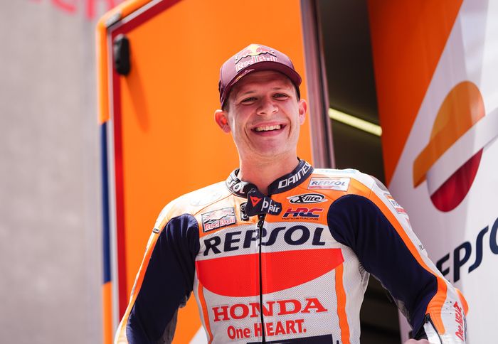 Balapan di Sachsenring, Stefan Bradl punya modal bagus bersama tim Repsol Honda dengan finish di urutan sepuluh pada 2019 