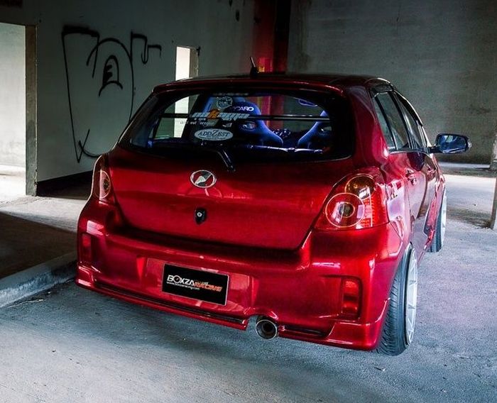 Modifikasi Toyota Yaris bakpao pasang bumper milik Yaris S Limited 