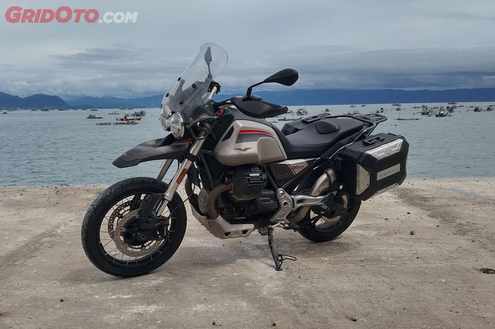 Moto Guzzi V85TT Travel mengusung fitur penunjang turing dan perjalanan jauh