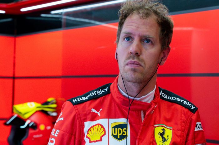 Performa merosot di dua seri perdana, Sebastian Vettel tegaskan tak akan kabur dari Ferrari di F1 2020