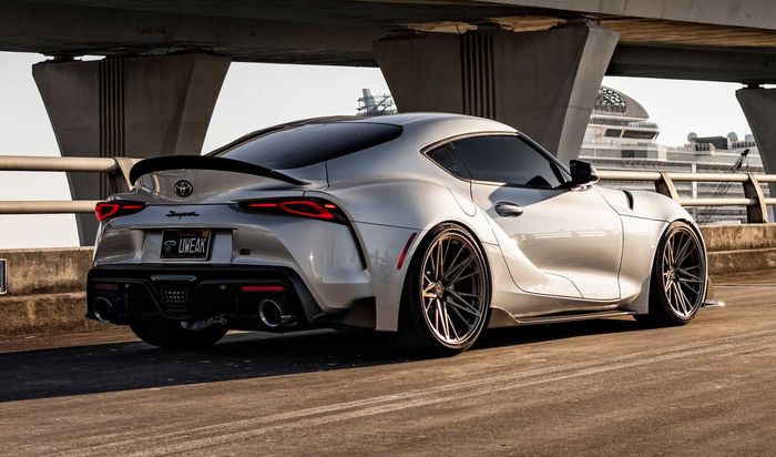 Modifikasi simpel Toyota Supra A90 asal Miami