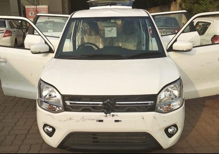 Foto spyshoot fascia Suzuki Wagon R baru 