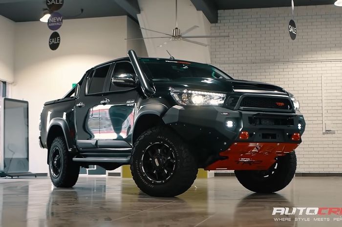 Modifikasi Toyota Hilux sangar hasil garapan AutoCraze
