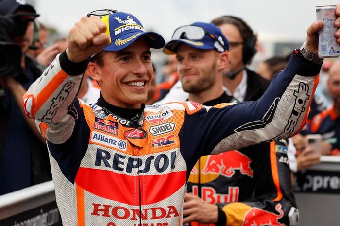 Akhirnya setelah tiga tahun, Marc Marquez kembali meraih pole position di kualifikasi MotoGP Jepang 2022