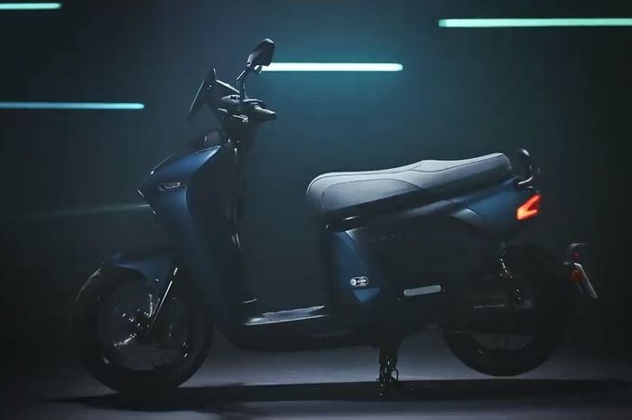 Sosok Yamaha EC50 bermesin listrik