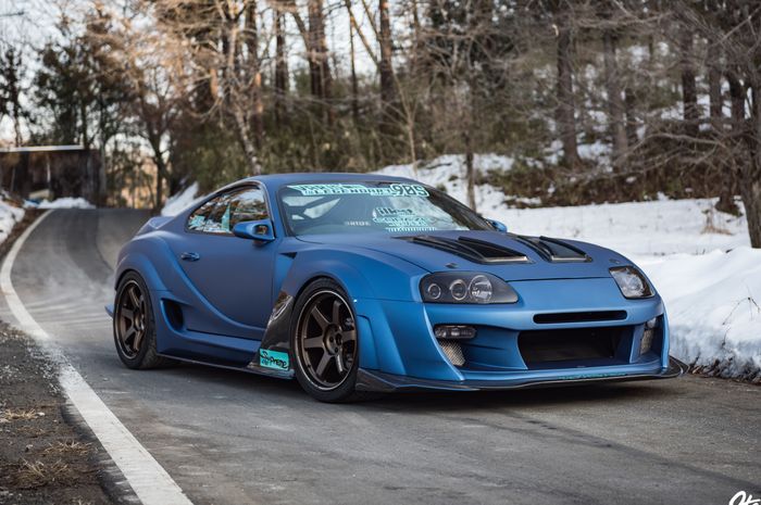 Modifikasi Toyota Supra Mk4 terispirasi dari film Fast &amp; Furious