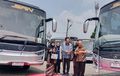 Persiapan Mudik Lebaran 2023, PO SAN Boyong 10 Unit Bus Baru dari Bandung