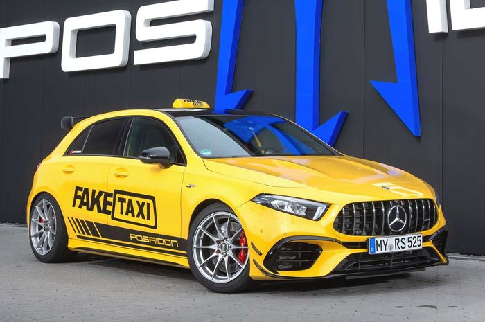 Modifikasi Mercedes-AMG A45 hasil garapan Posaidon