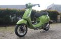 Vespa Sprint 150 Style Eropa, Tampil Cantik Dikombo Modifikasi Apik