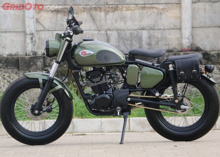 W175 custom royal enfield hot sale