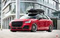 Si Merah Menyala Audi Q2 Kece Pasang Pelek 20 Inci dan Roof Box