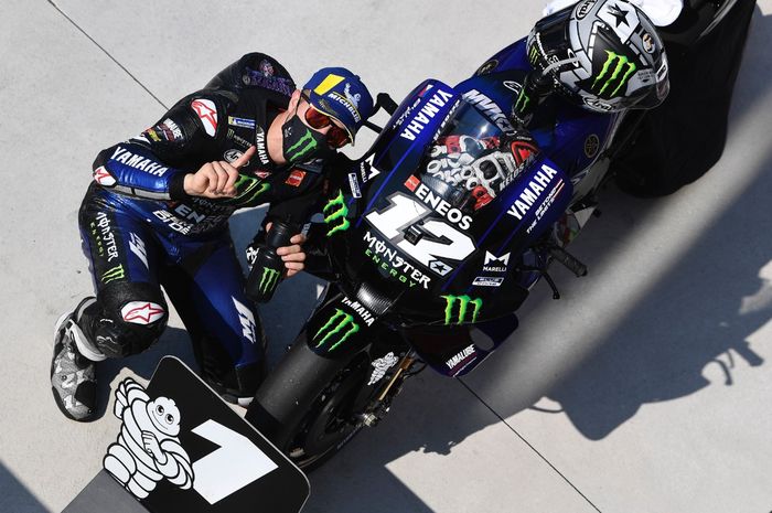 Maverick Vinales dan Yamaha YZR-M1