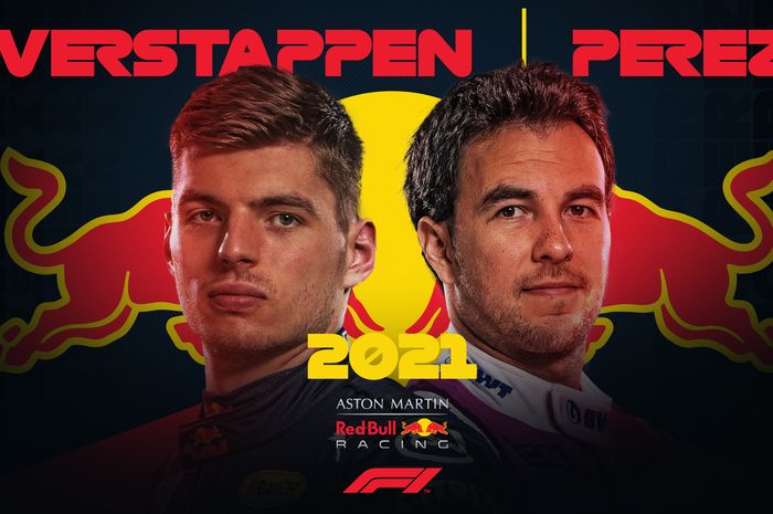 Max Verstappen dan partner barunya, Sergio Perez akan balapan untuk tim Red Bull di F1 2021