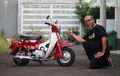 Honda Karisma Diambil Mesin, Sasis C70 Dipotong, Digabung Jadi Motor Cebol