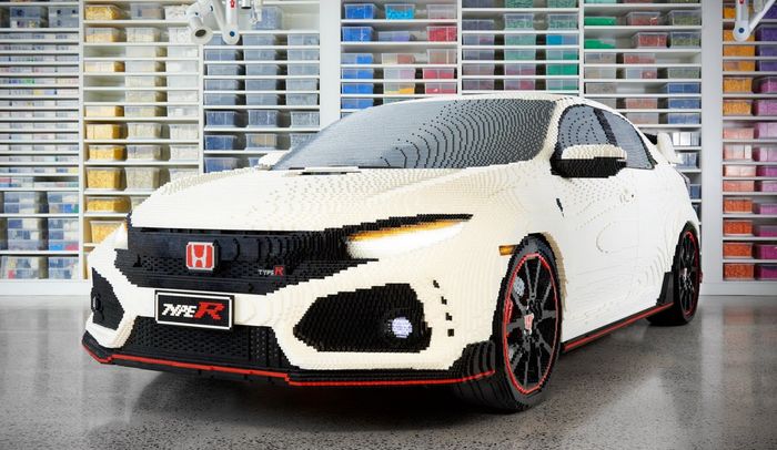 Honda Civic Type R buatan Lego