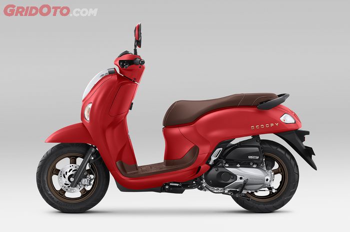 New Honda Scoopy Prestige Red