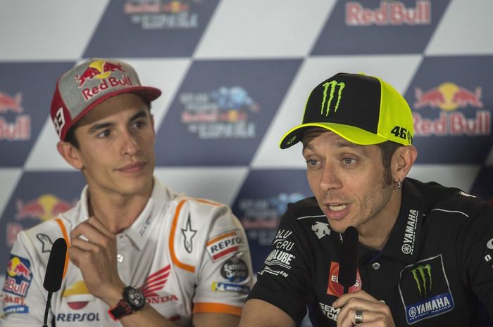 Insiden Sepang 2015 kembali diungkit, Valentino Rossi dan Marc Marquez Ribut Lagi di MotoGP Valencia 2022