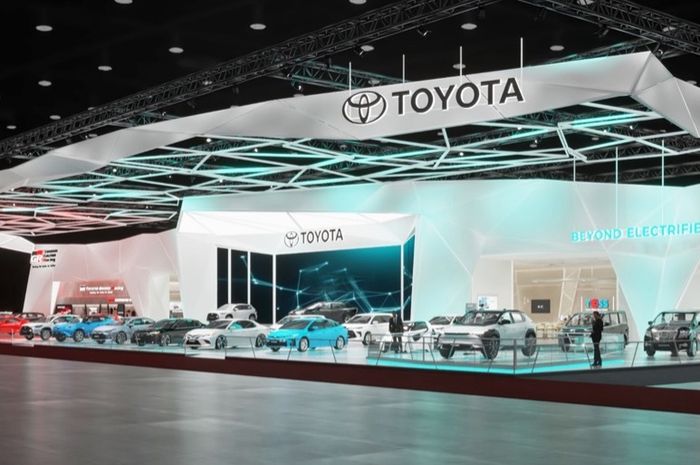 Toyota akan menempati booth terbesar di GIIAS 2022.