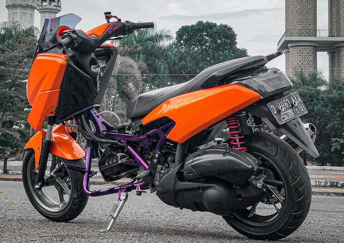 Yamaha NMAX upgrade kaki-kaki