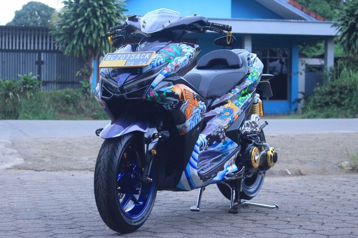 Yamaha Aerox juara 2 daily use Online Customaxi 2021