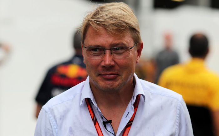 Juara dunia F1 Mika Hakkinen