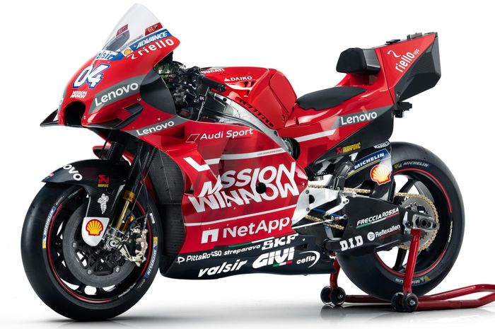 Motor Desmosedici GP19 tim Ducati