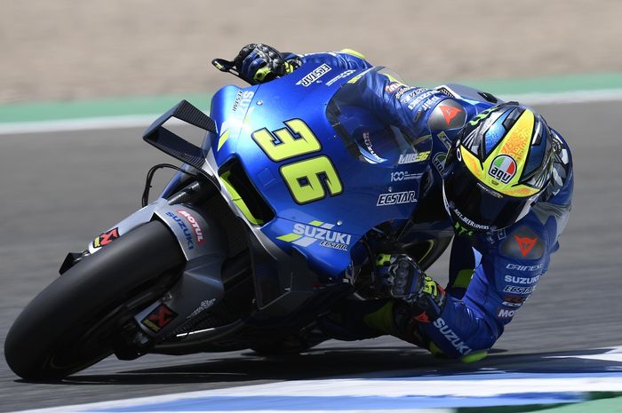 Pembalap Suzuki Ecstar,&nbsp;Joan Mir, mengaku kesal dengan sikap&nbsp;pembalap Monster Energy Yamaha, Maverick Vinales.