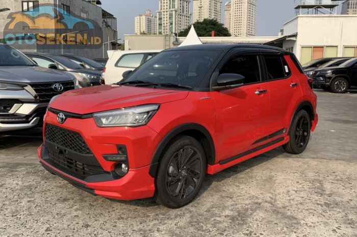 Spesifikasi dan kisaran harga Toyota Raize GR Sport tahun 2021 seken