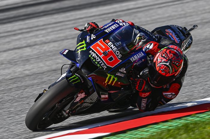Fabio Quatararo rela kehilangan podium di MotoGP Austria 2021