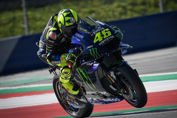 Crash di akhir-akhir sesi Kualifikasi MotoGP Stiria 2020, Valentino Rossi mengaku telah membuat kesalahan