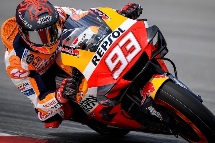 Meski tidak bisa balapan di semuar sirkuit, Marc Marquez menyambut antusias jadwal terbaru MotoGP 2020