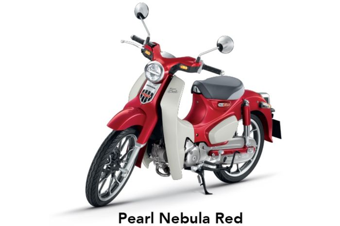 Warna merah pada Honda Super Cub C125