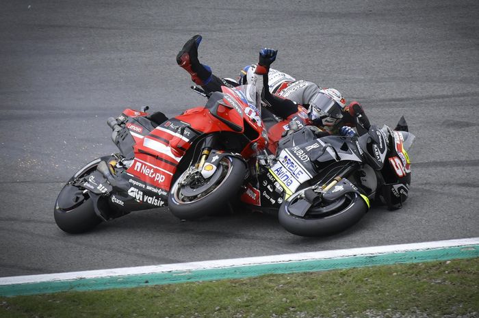 Johann Zarco resmi mempertahankan gelar raja kecelakaan pada gelaran MotoGP 2020, Jatuh berapa kali?