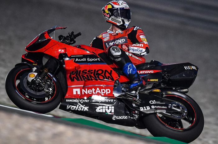 Tampil melempem saat jalani tes MootGP Qatar, tim Ducati tetap enggan meremehkan Marc Marquez dan Honda
