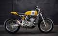 Si Kuning Mentereng Trail Suzuki 400 cc Custom Street Tracker
