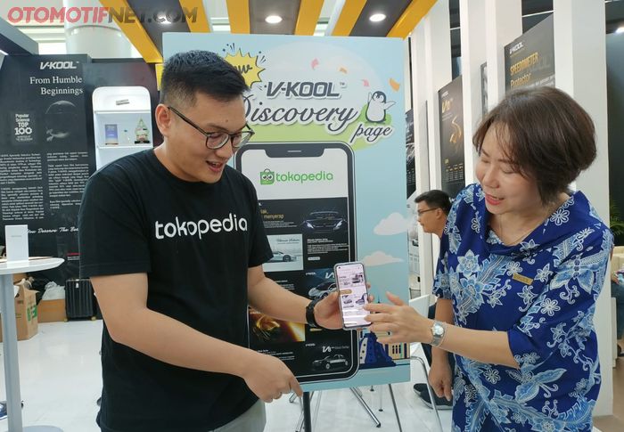 Lewat V-KOOL Tokopedia Discovery Page konsumen bisa melakukan pembelian secara online dan mendapat home service 